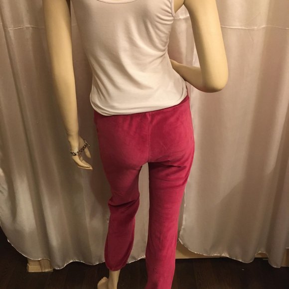 SUPER CUTE velour joggers with hello kitty and crystal details! - Picture 7 of 15